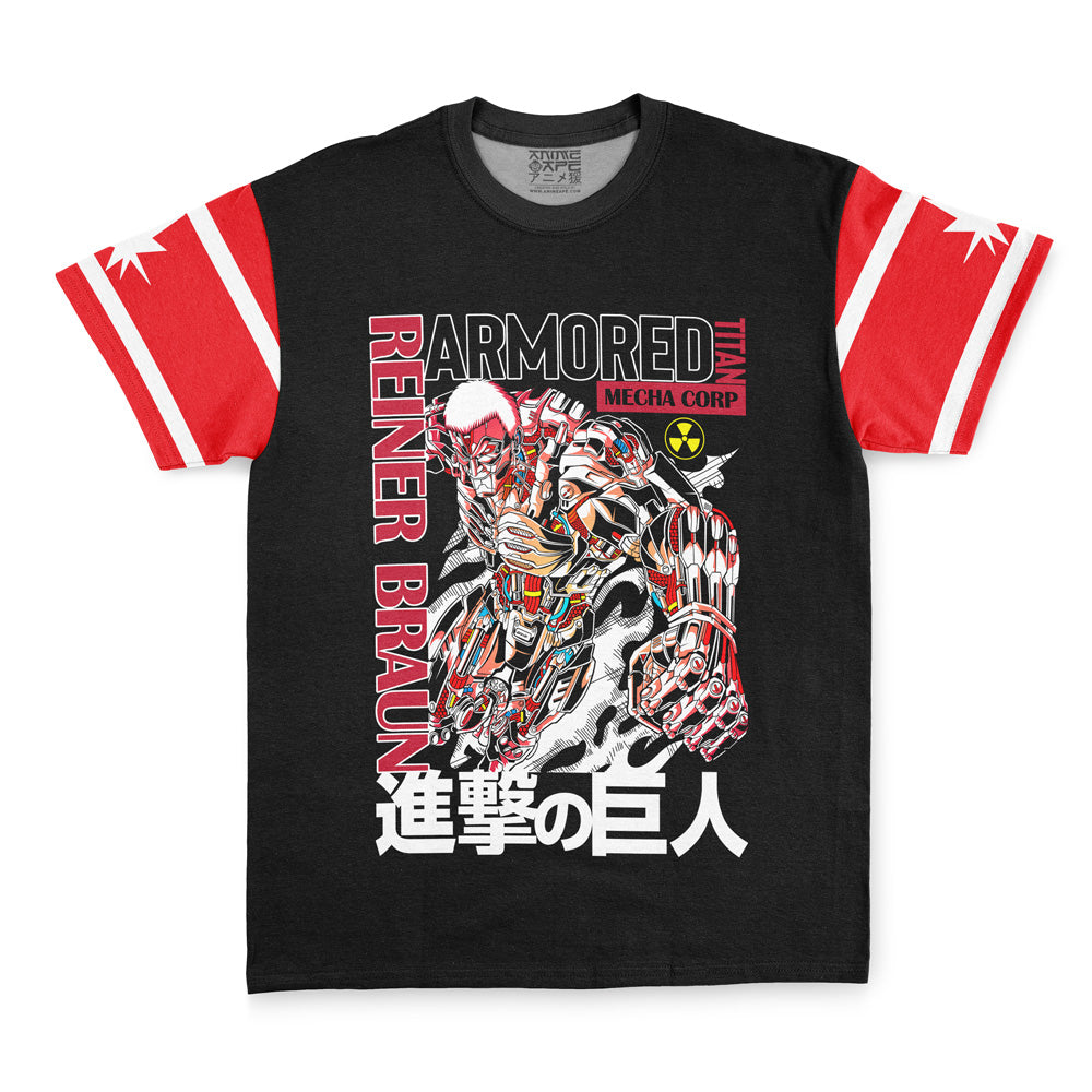 Armored Titan Attack on Titan Streetwear T-Shirt