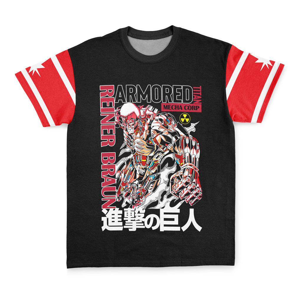 Armored Titan Attack on Titan Streetwear T-Shirt