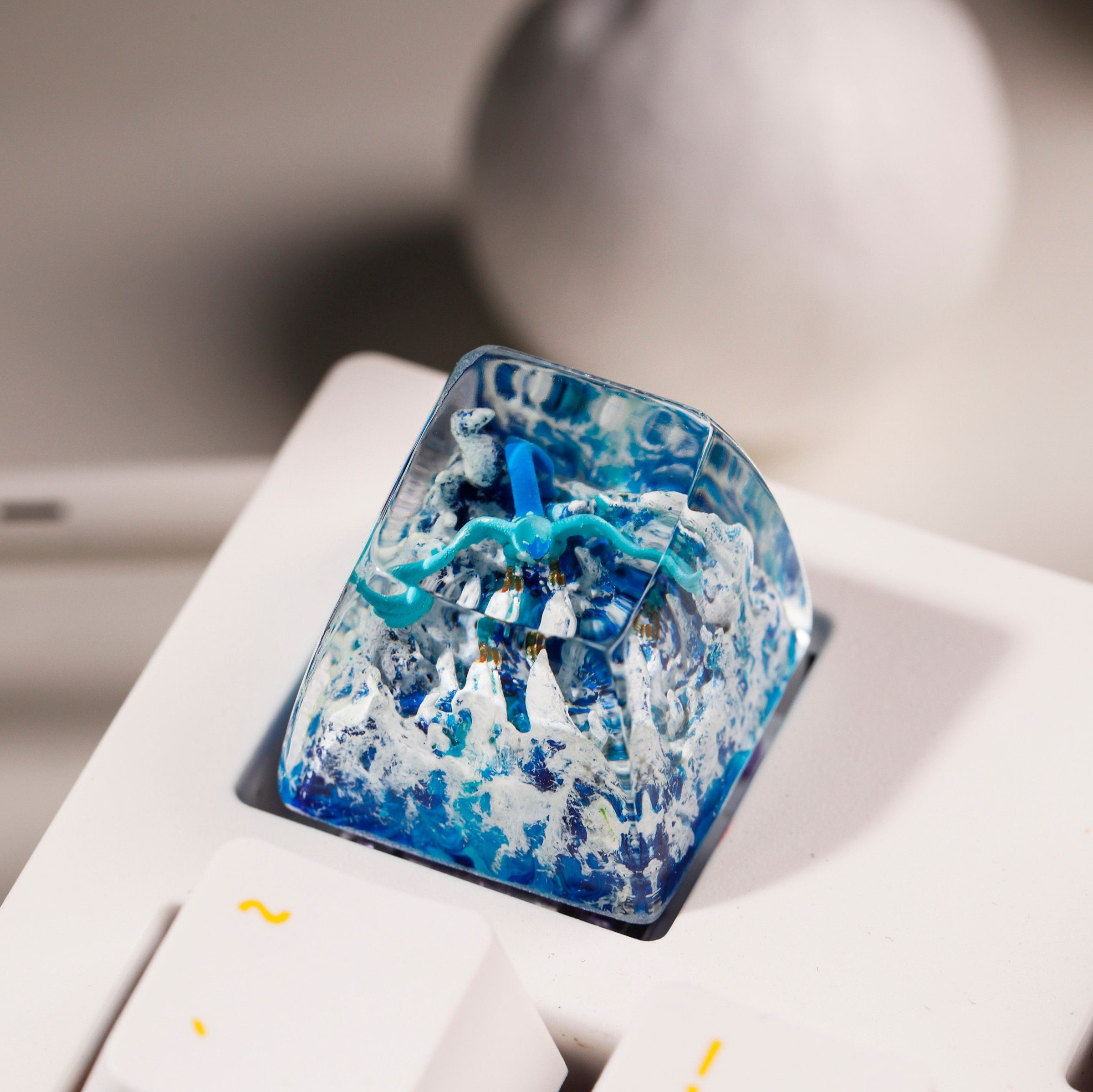 Articuno Pokemon Artisan Keycap