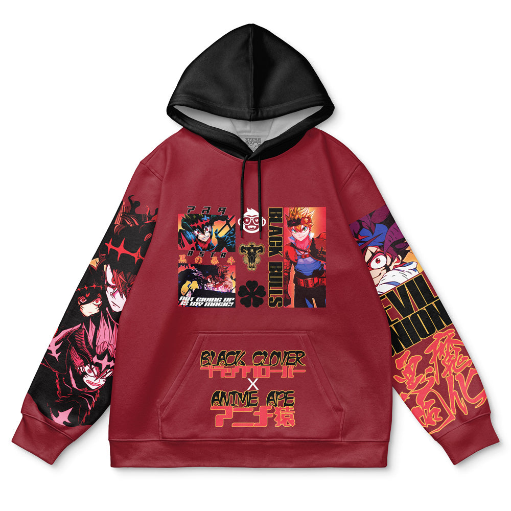Asta V4 Black Clover Streetwear Hoodie