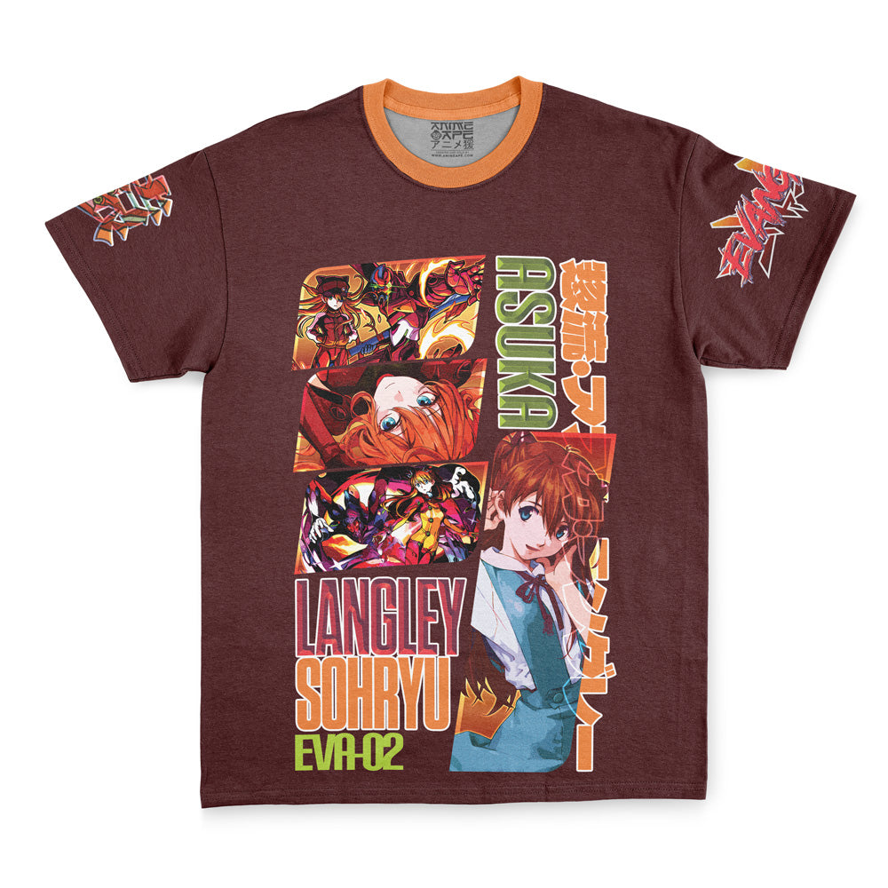Asuka Langley Sohryu V2 Eva Streetwear T-Shirt