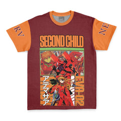Asuka Langley Sohryu x Eva 02 Eva Streetwear T-Shirt