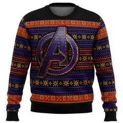 Avengers Logo Ugly Christmas Sweater