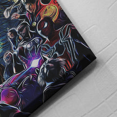 Avengers Starry Night Infinity War Canvas Print Wall Art