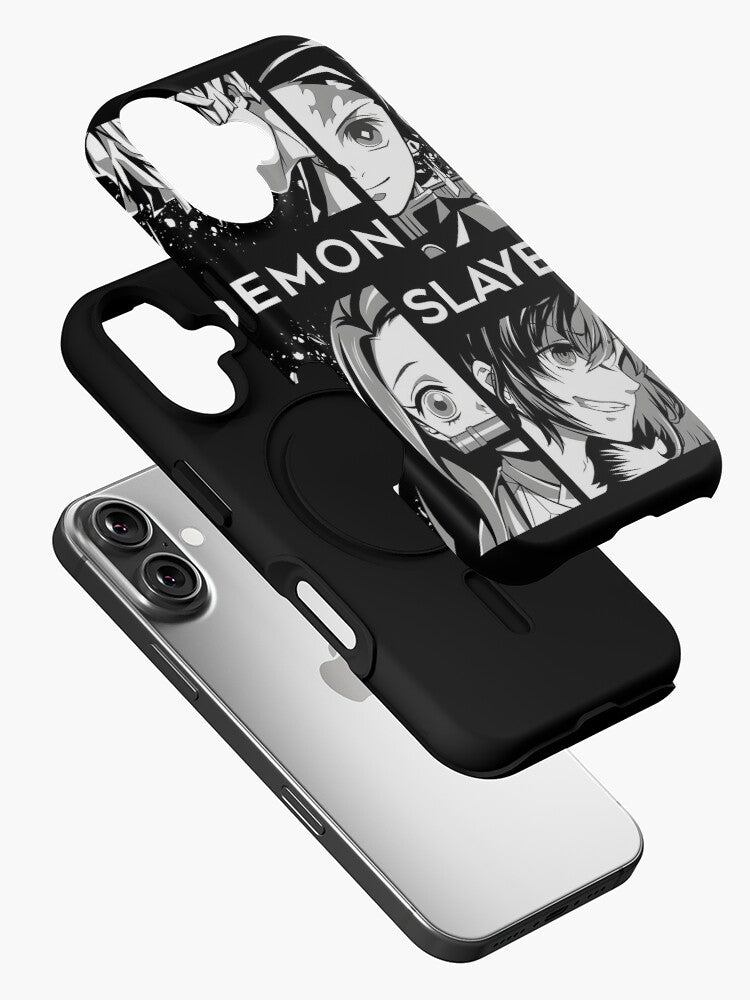 Nysekai "Neon Wind" Demon Slayer iPhone 11-16 Tough Case