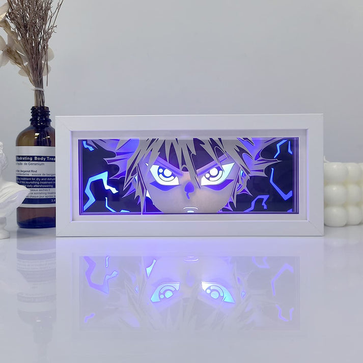Nysekai "Killua God Speed" Hunter x Hunter Anime Light Box USB cable
