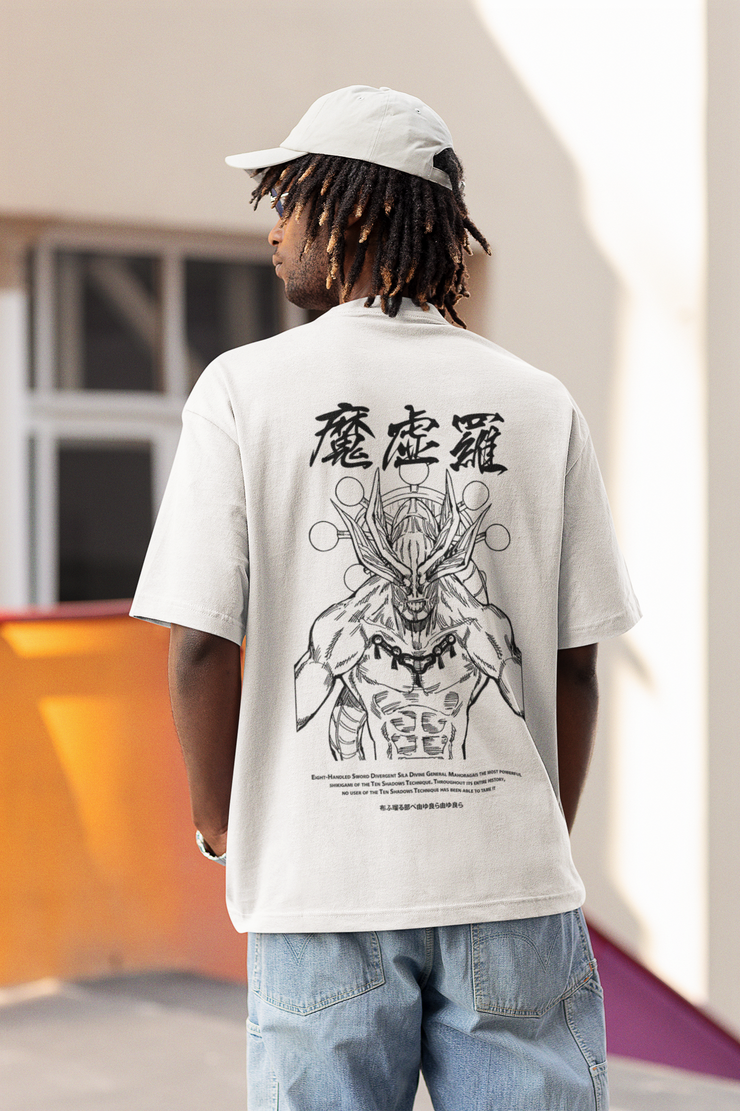 Nysekai "Mahoraga - Jujutsu Kaisen" Oversize T shirt