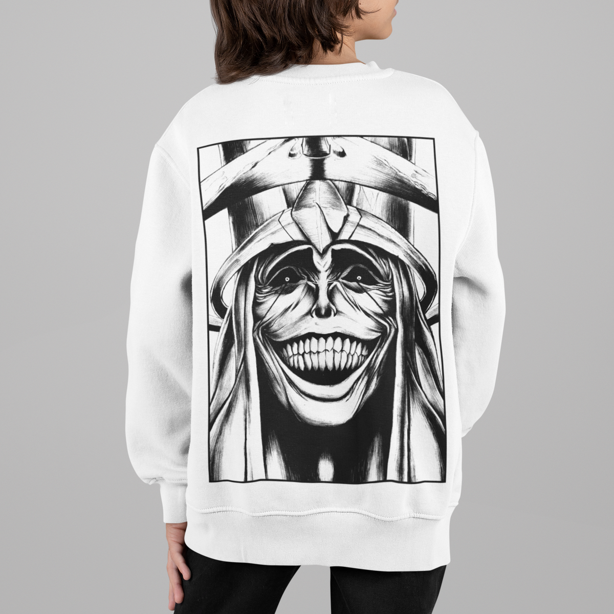 Nysekai ''Statue of God Knit - Solo Leveling" Sweatshirt