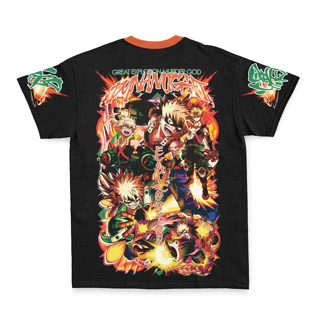 Katsuki Bakugo V2 My Hero Academia Streetwear T-Shirt