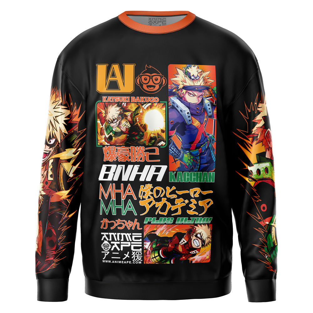 Katsuki Bakugo V2 My Hero Academia Streetwear Sweatshirt