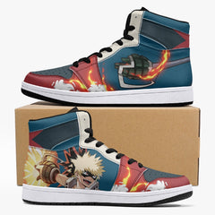 Bakugo Hand My Hero Academia Mid 1 Basketball Shoes