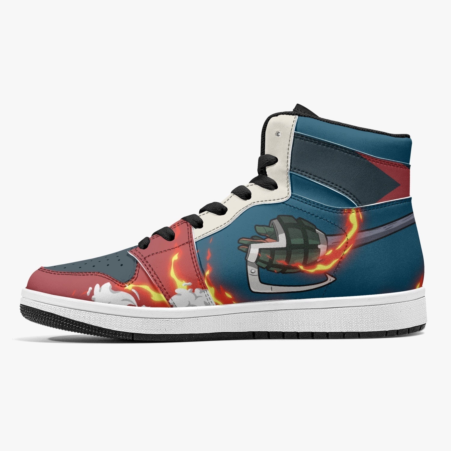 Bakugo Hand My Hero Academia Mid 1 Basketball Shoes