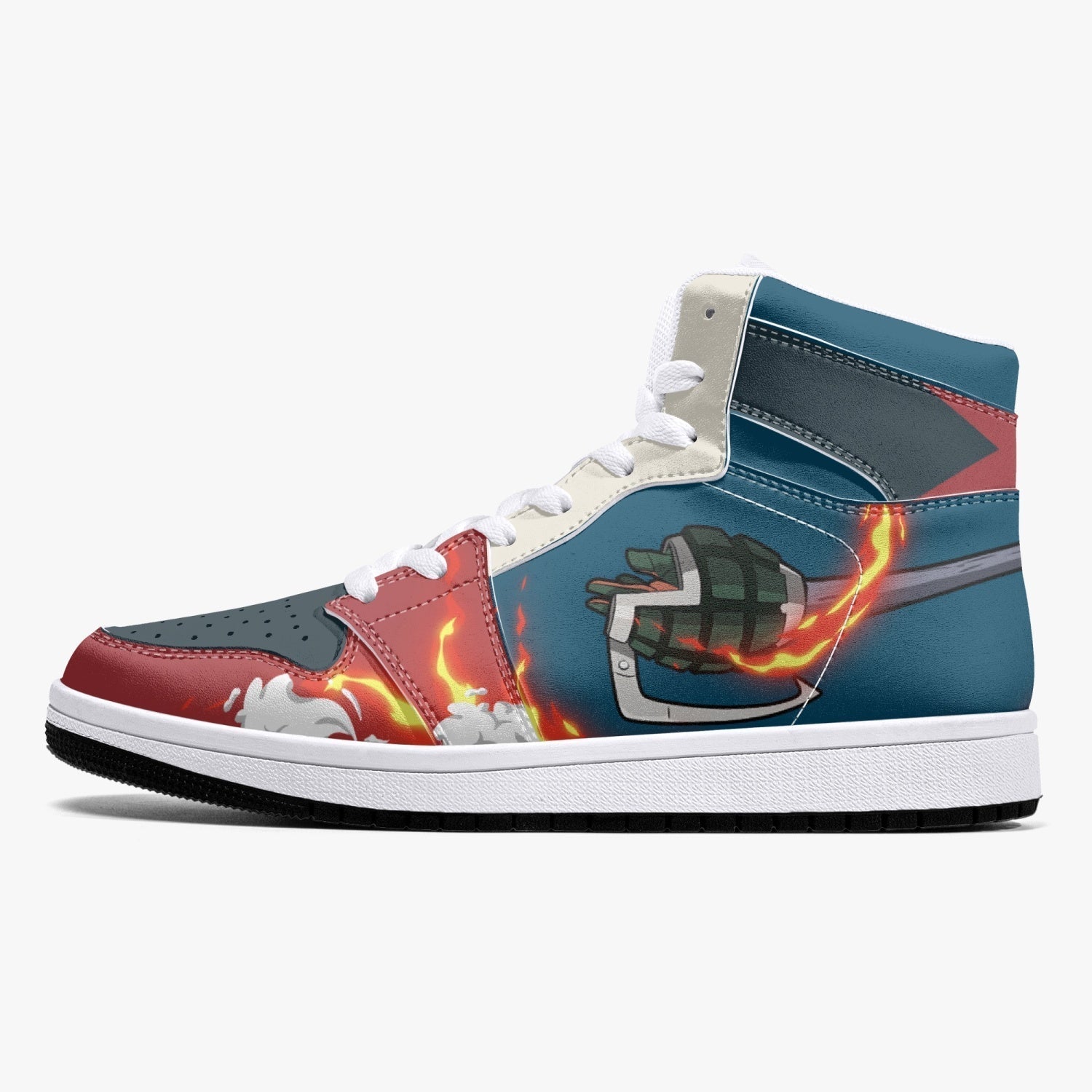 Bakugo Hand My Hero Academia Mid 1 Basketball Shoes