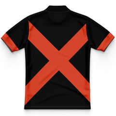 Bakugo My Hero Academia Polo Goft Shirt