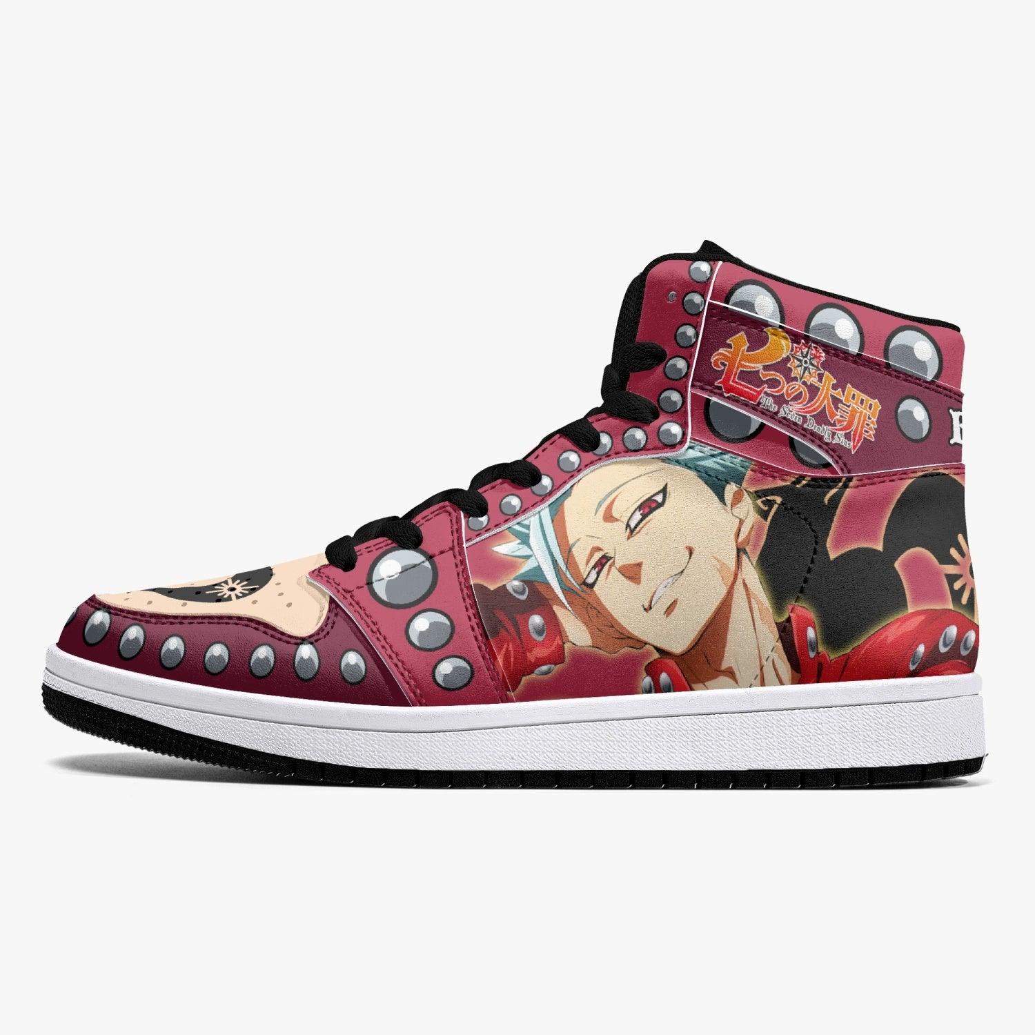 Ban Seven Deadly Sins Mid 1 Basketball Shoes