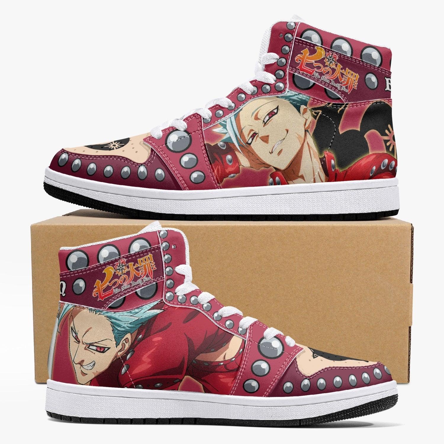 Ban Seven Deadly Sins Mid 1 Basketball Shoes