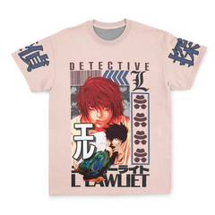 L Death Note Streetwear T-Shirt