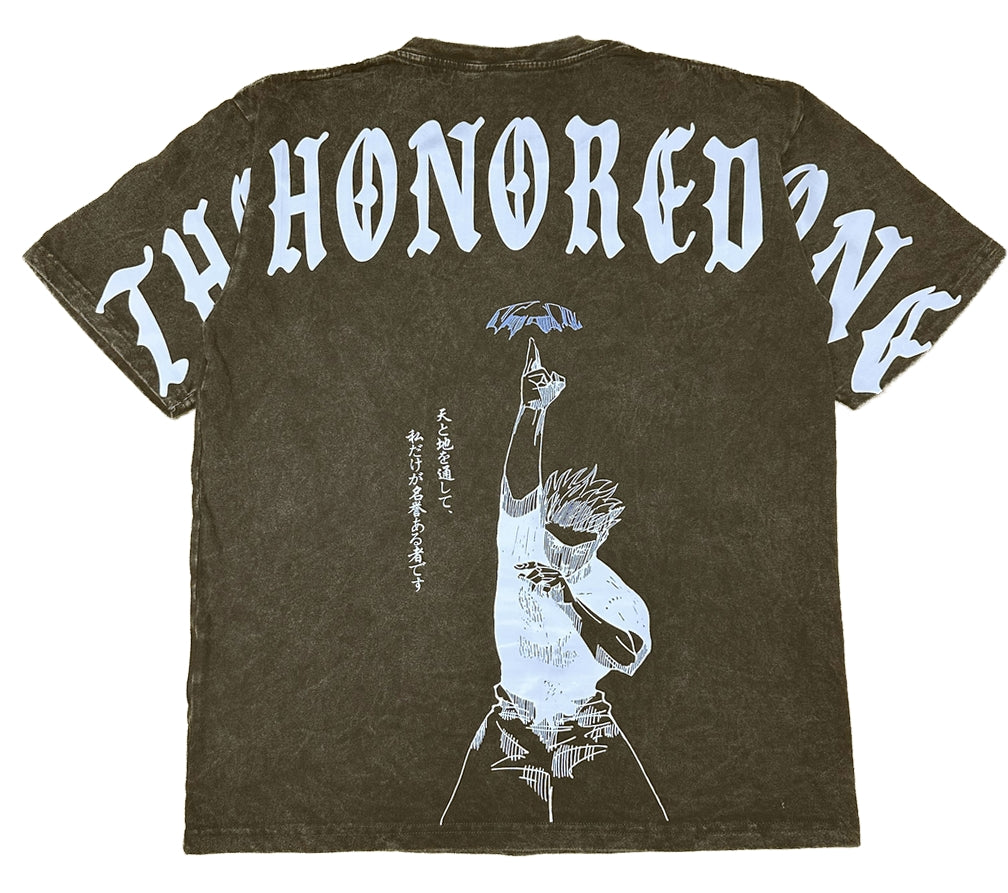 Nysekai "The Honored One Tee" Vintage Oversized T Shirt