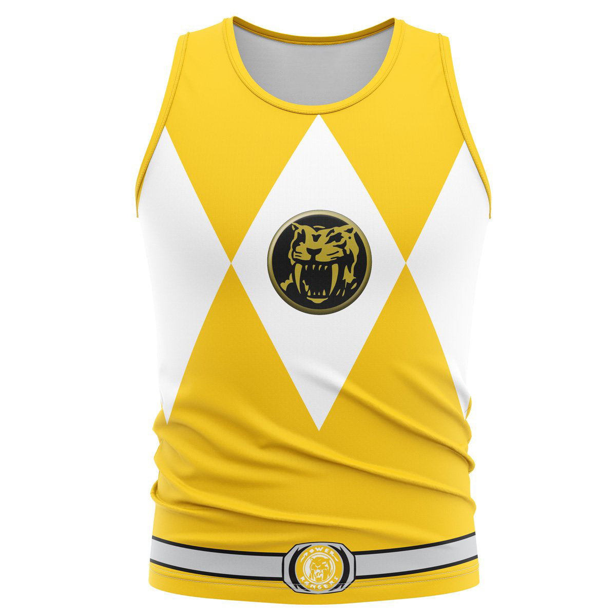 Yellow Ranger Mighty Morphin Power Rangers Tank Top