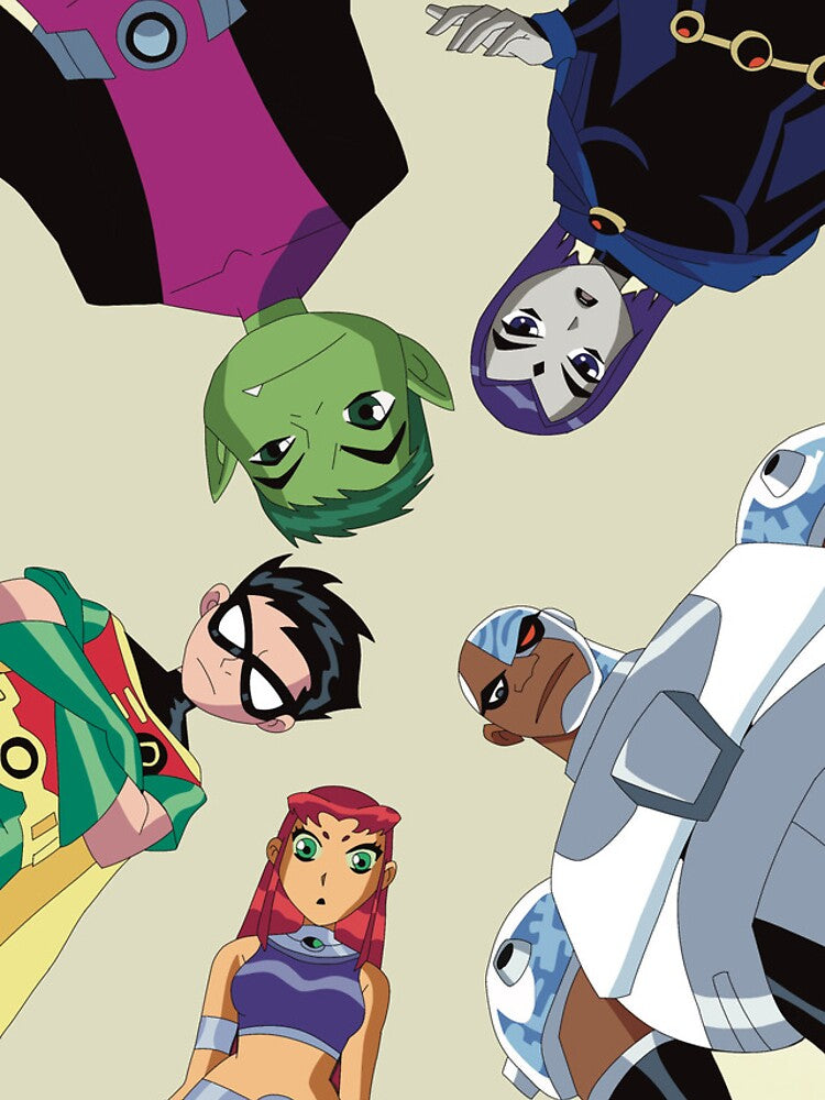 Nysekai "Teen Titans" iPhone (11 Pro max - 16 Pro max) Phone Case