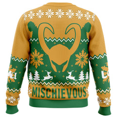 Believe Loki Marvel Ugly Christmas Sweater