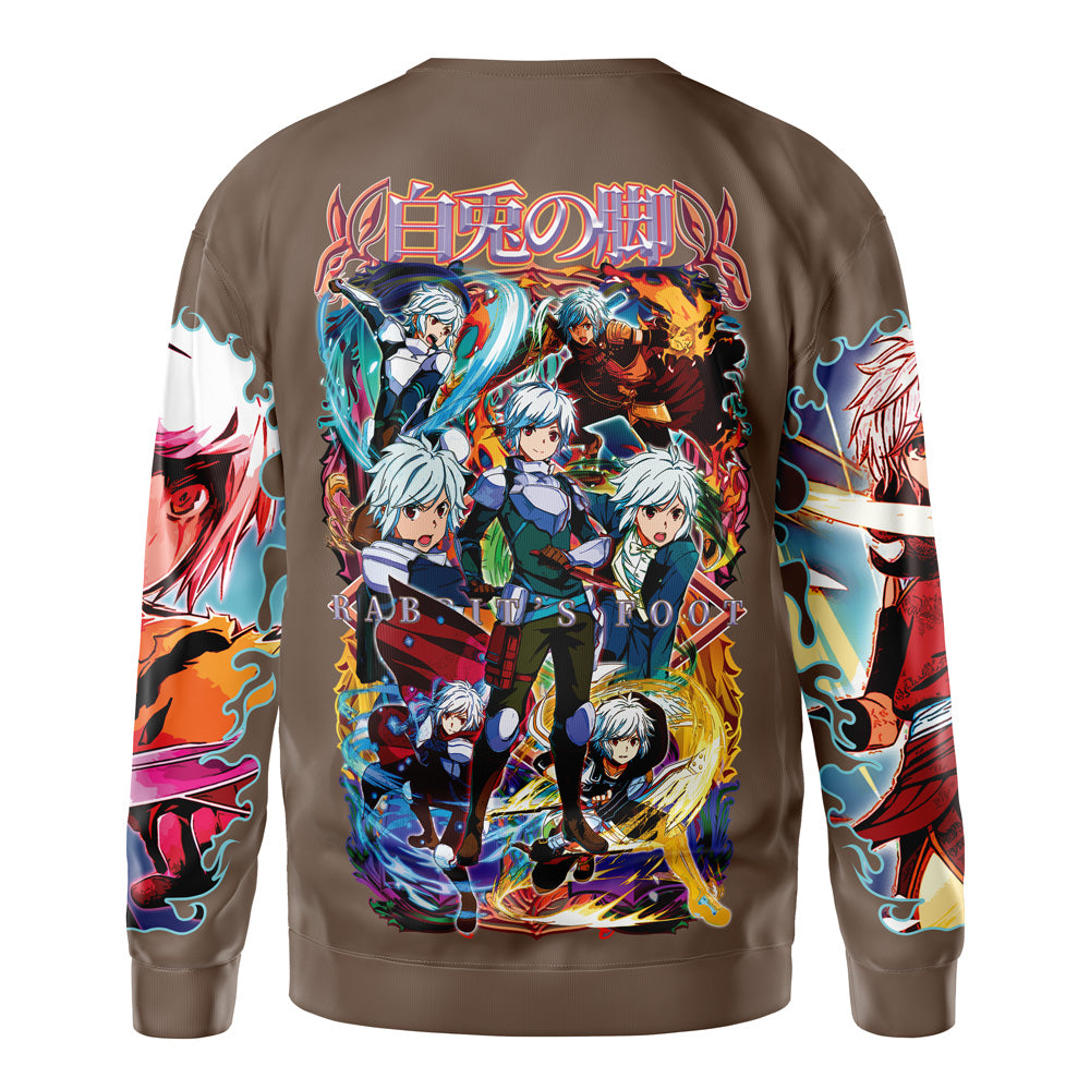 Bell Cranel DanMachi Streetwear Sweatshirt