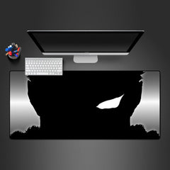 Guts Eye Black & White Design M-XXL Size Gaming Mouse Pad, Computer Desk Mat