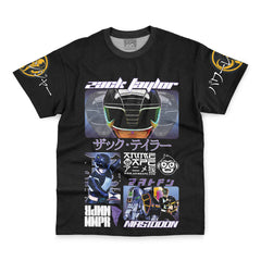 Black Ranger Mighty Morphin Power Rangers Streetwear T-Shirt