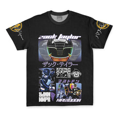 Black Ranger Mighty Morphin Power Rangers Streetwear T-Shirt
