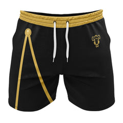 Black Bulls Black Clover Gym Shorts