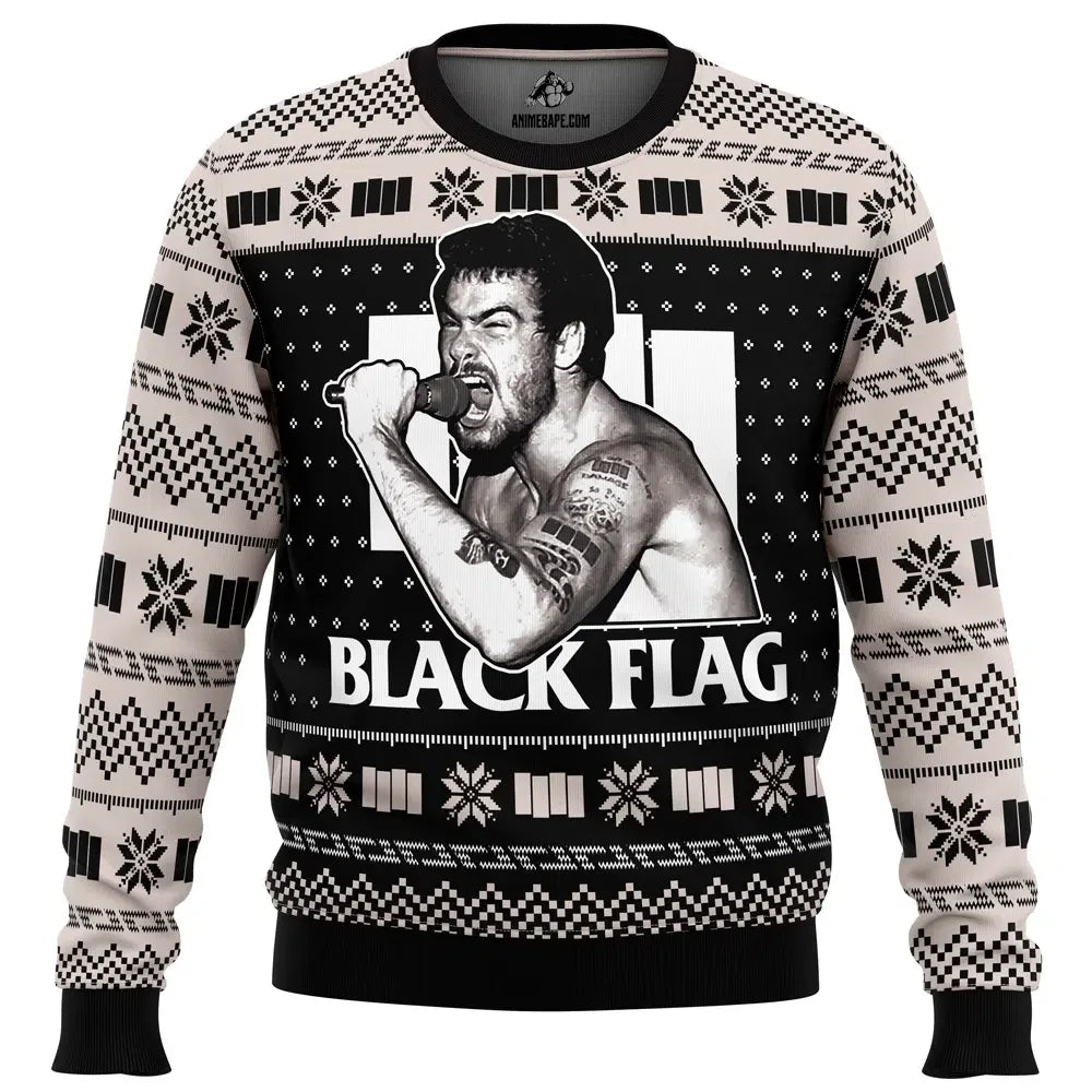 Black Flag Ugly Christmas Sweater