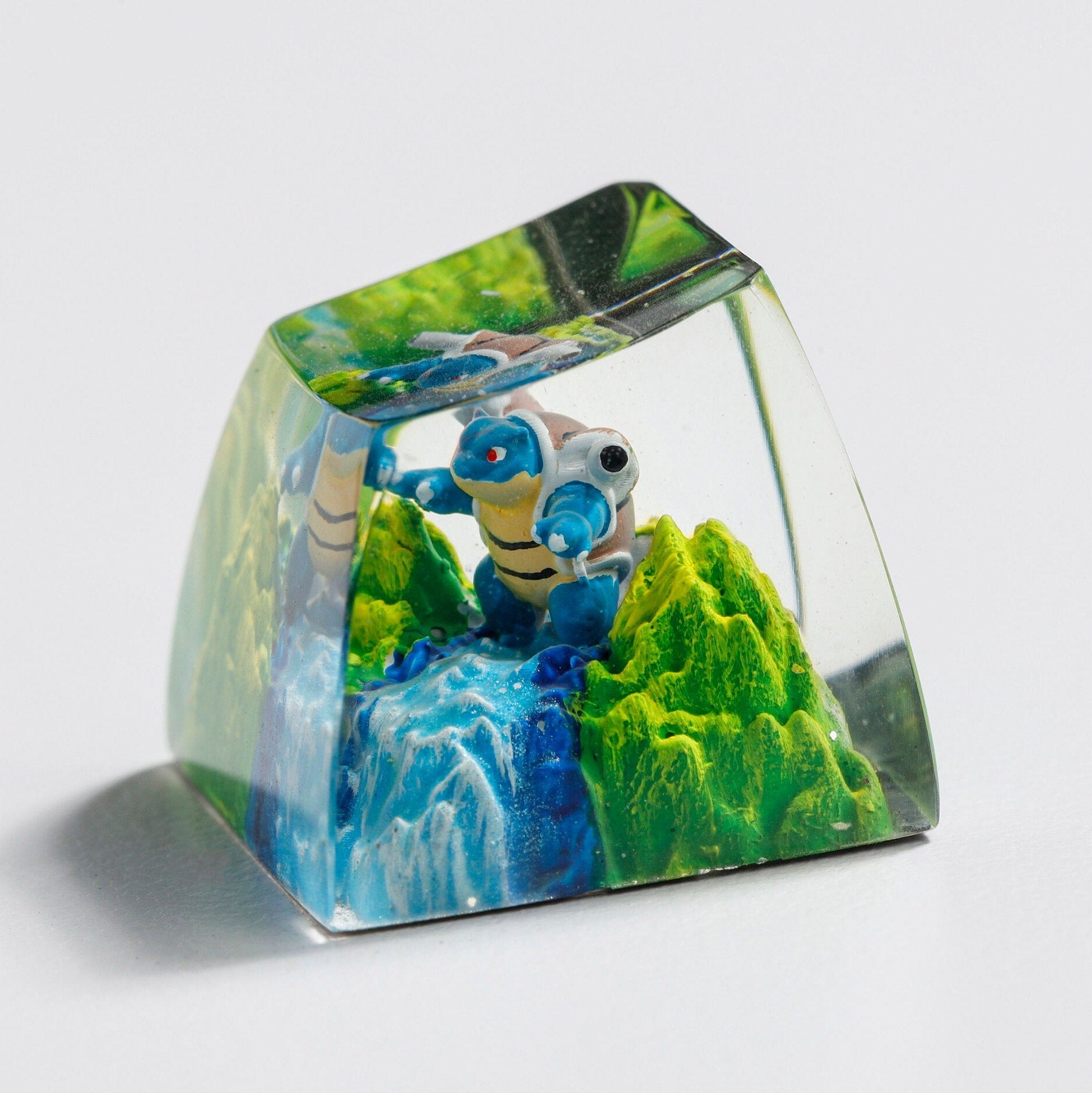 Blastoise Pokemon Artisan Keycap