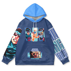 Invincible Blue Invincible Streetwear Hoodie