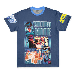 Invincible Blue Invincible Streetwear T-Shirt