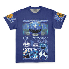 Blue Ranger Mighty Morphin Power Rangers Streetwear T-Shirt