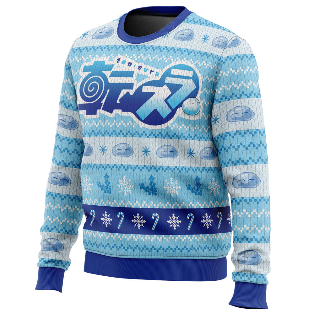 Blue Christmas That time I got reincarnated as a slime Christmas Sweater