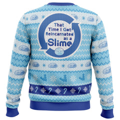 Blue Christmas That time I got reincarnated as a slime Christmas Sweater