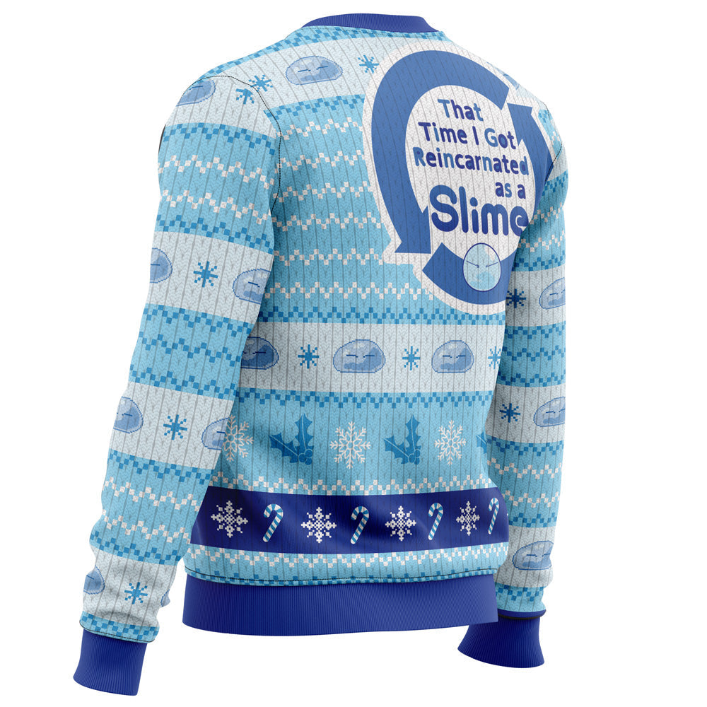 Blue Christmas That time I got reincarnated as a slime Christmas Sweater