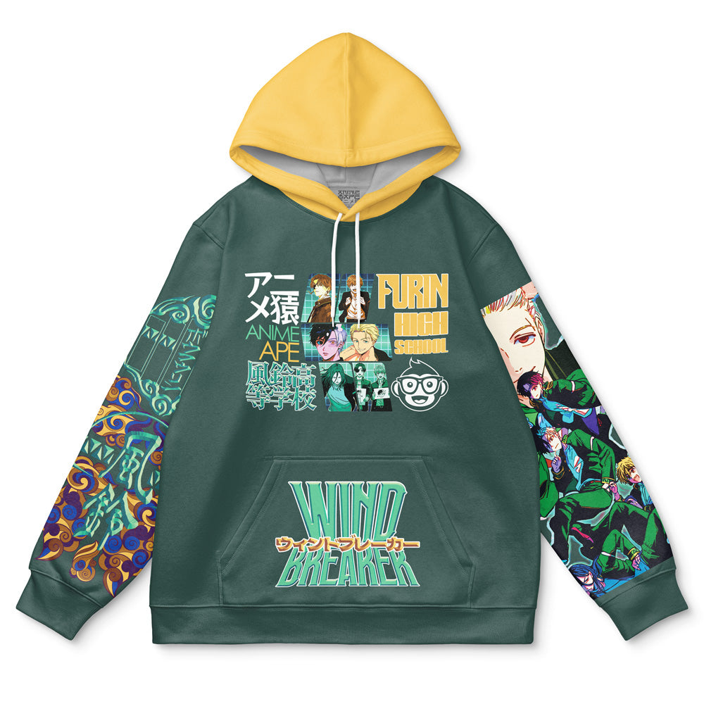 Bofurin Wind Breaker Streetwear Hoodie