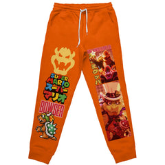 Bowser Super Mario" Streetwear Sweatpants