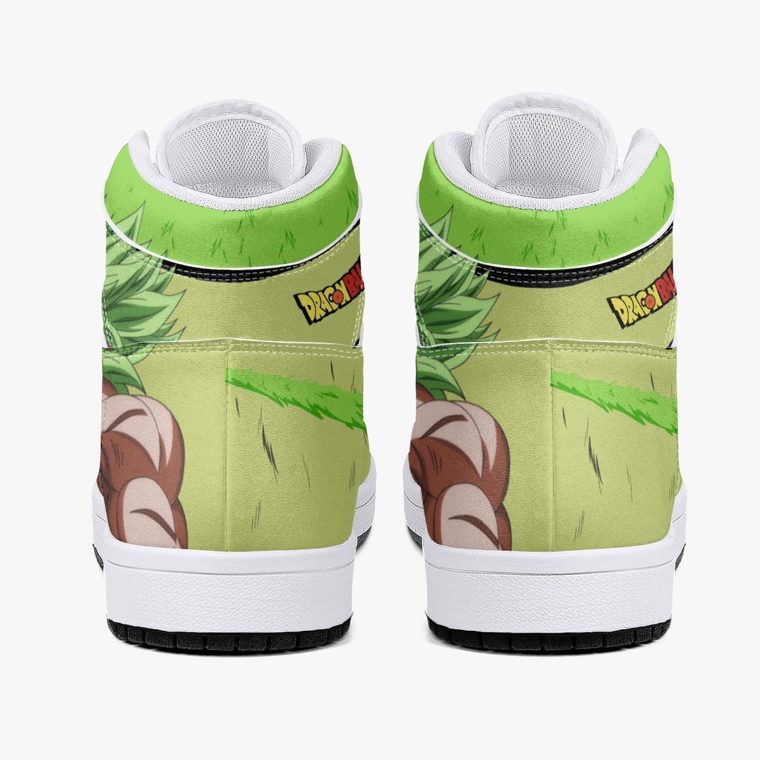 Broly and Ba Dragon Ball Z Mid 1 Basketball Shoes