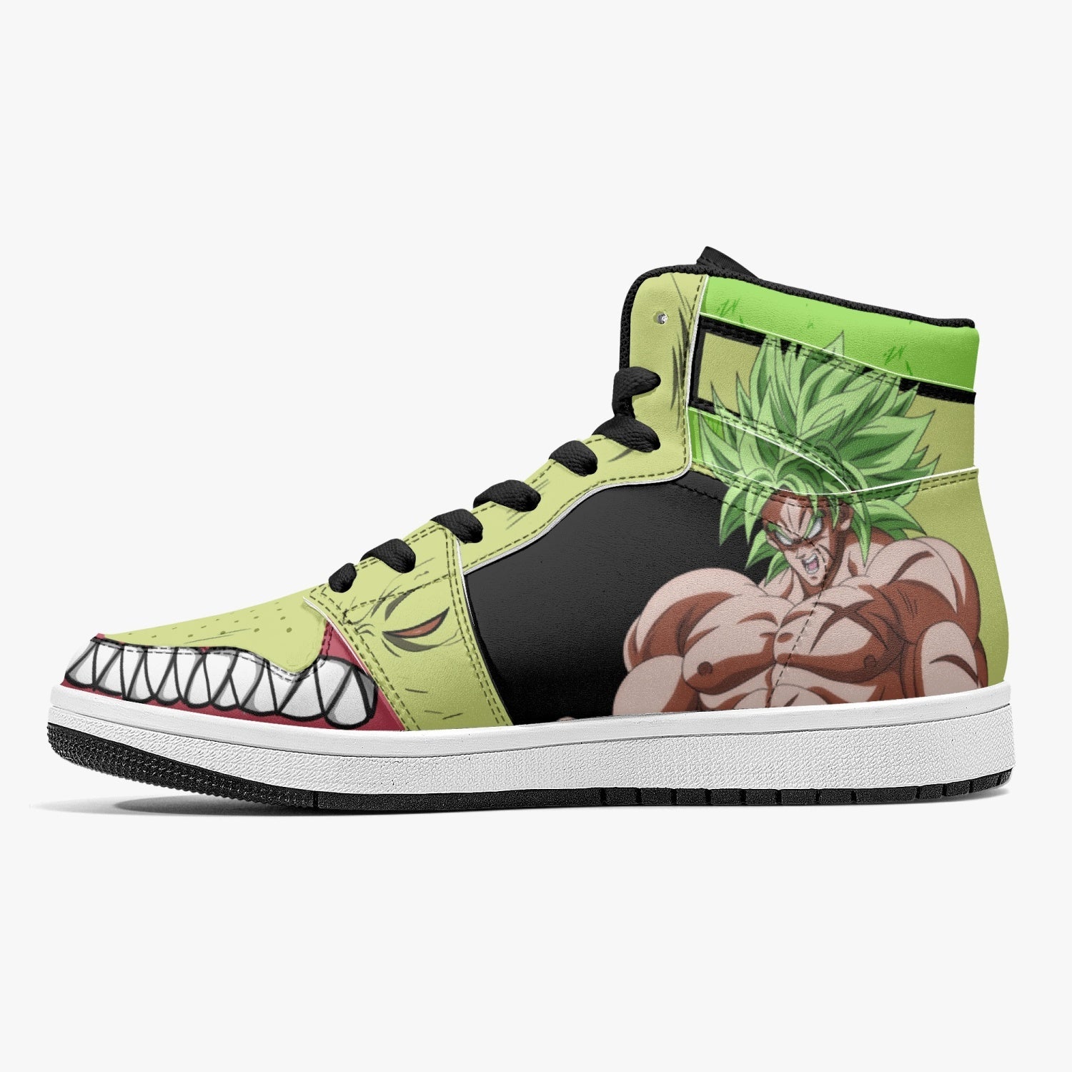 Broly and Ba Dragon Ball Z Mid 1 Basketball Shoes