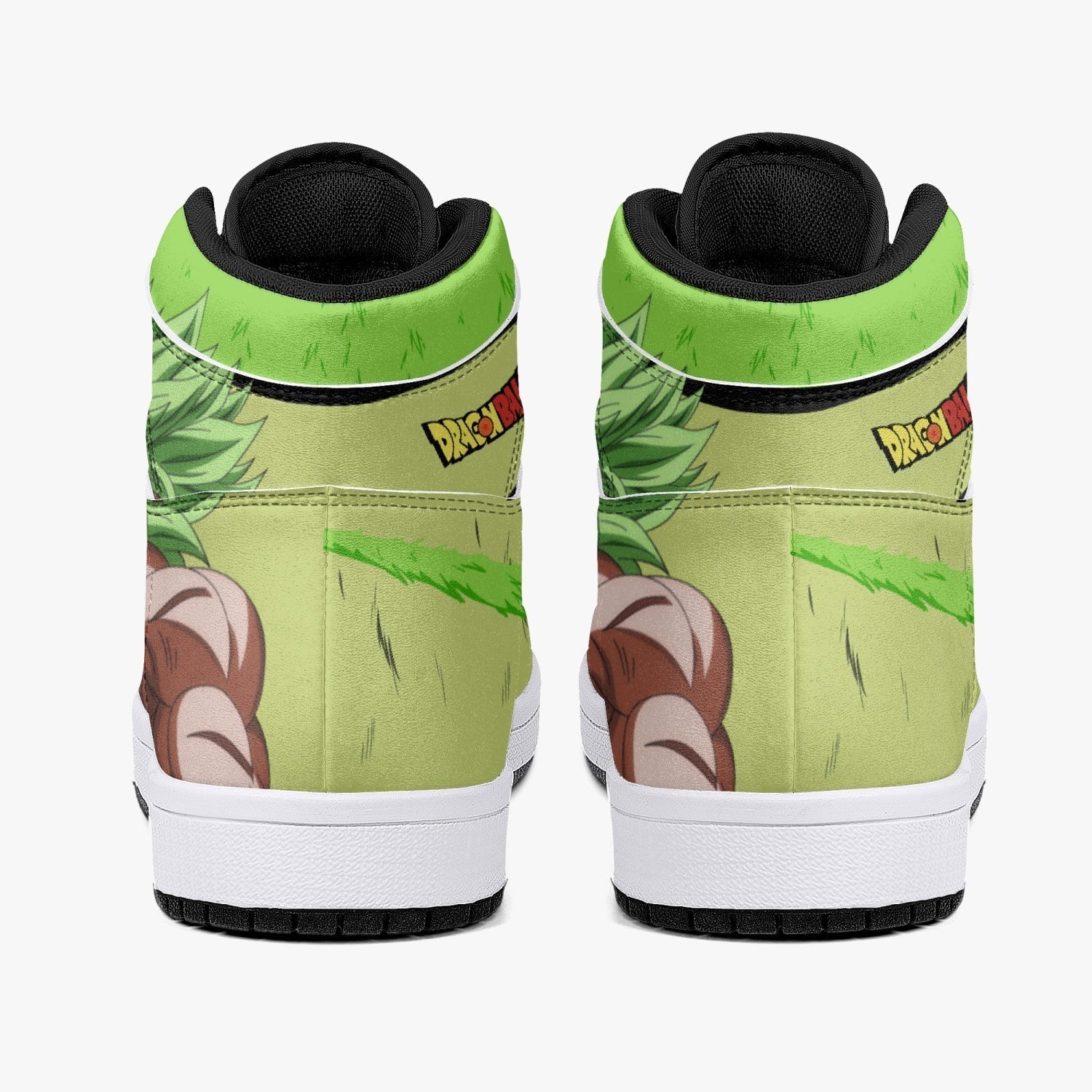 Broly and Ba Dragon Ball Z Mid 1 Basketball Shoes