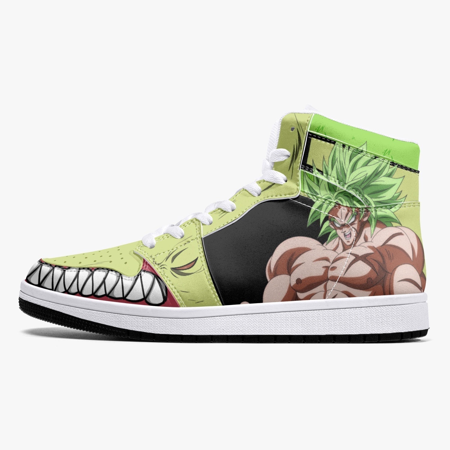 Broly and Ba Dragon Ball Z Mid 1 Basketball Shoes