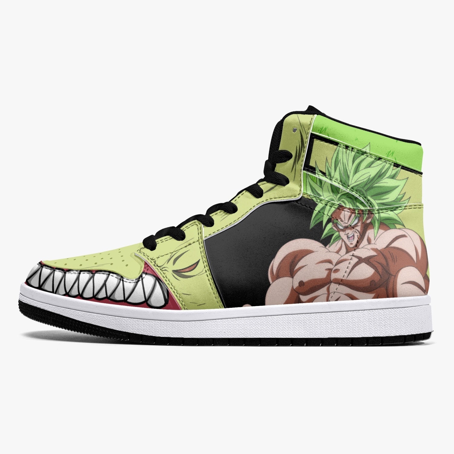 Broly and Ba Dragon Ball Z Mid 1 Basketball Shoes