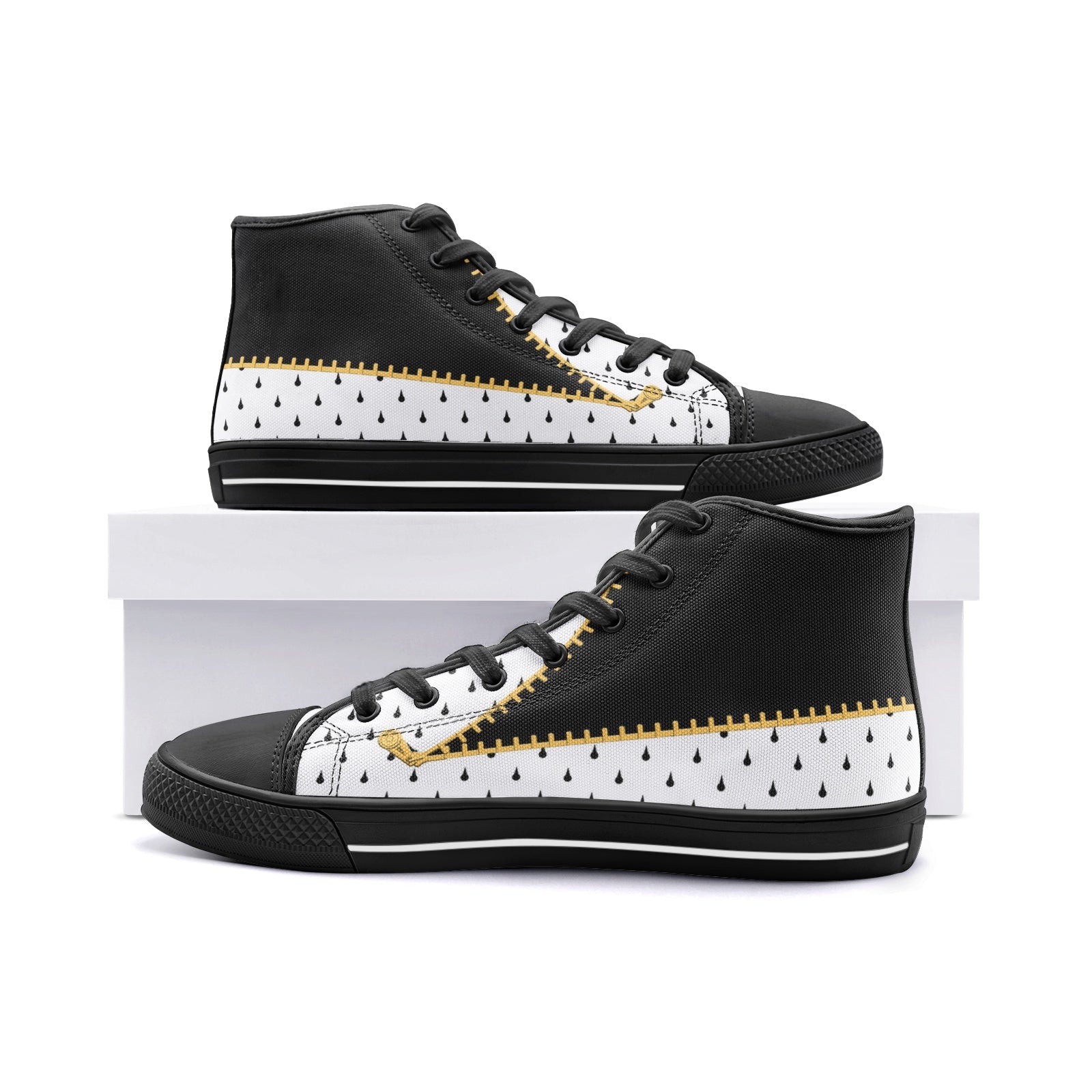 Bruno Buccirati JoJo's Bizarre Adventure Classic High Top Canvas Shoes