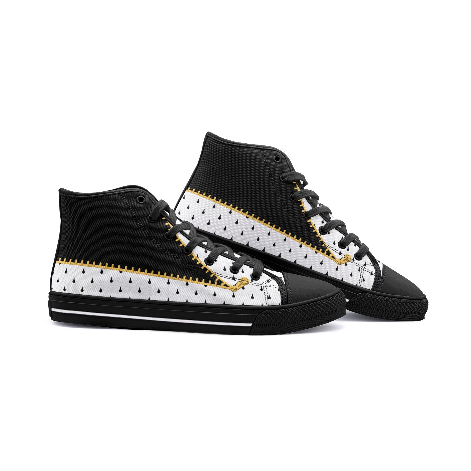 Bruno Buccirati JoJo's Bizarre Adventure Classic High Top Canvas Shoes