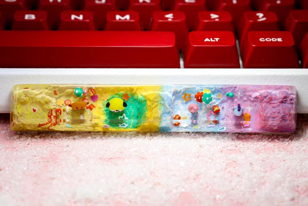 BT21 Spacebar keycap - Hirosart