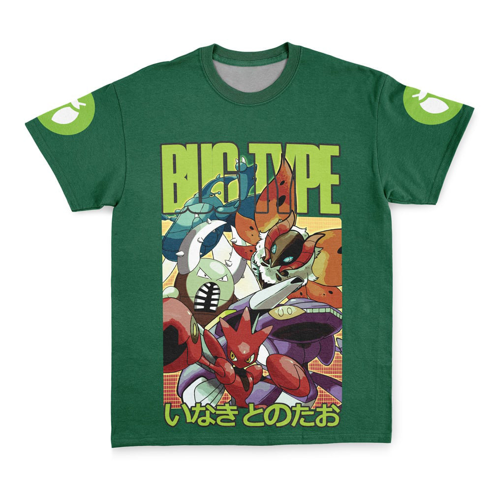 Bug Type Pokemon Streetwear T-Shirt