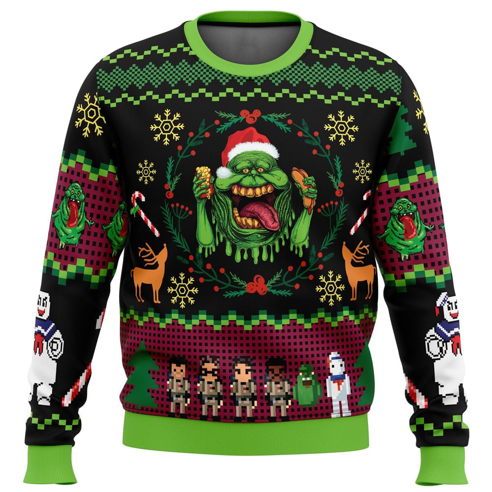 Bustin Christmas Ghostbusters Ugly Christmas Sweater